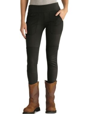 Carhartt Women's Force Large Slim Fit Leggings in Black